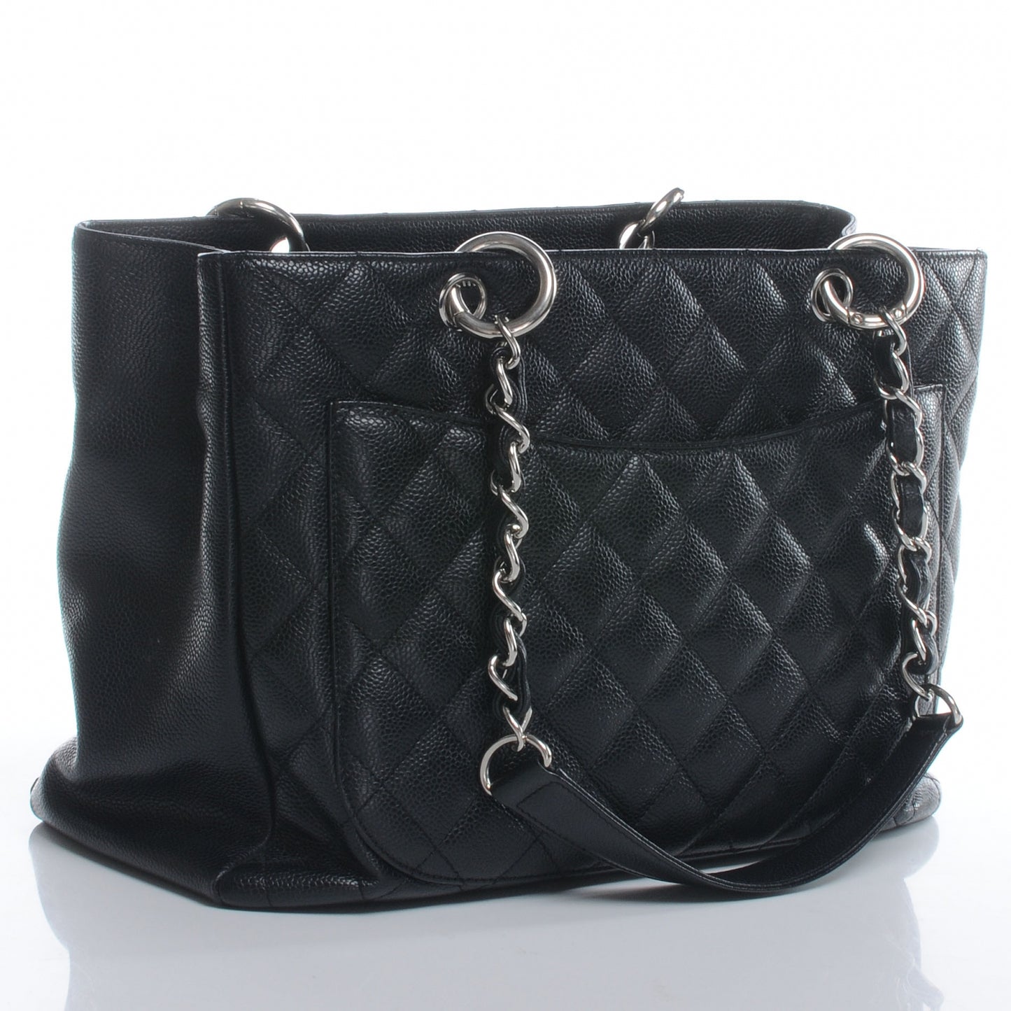 Caviar Grand Shopping Tote GST Black