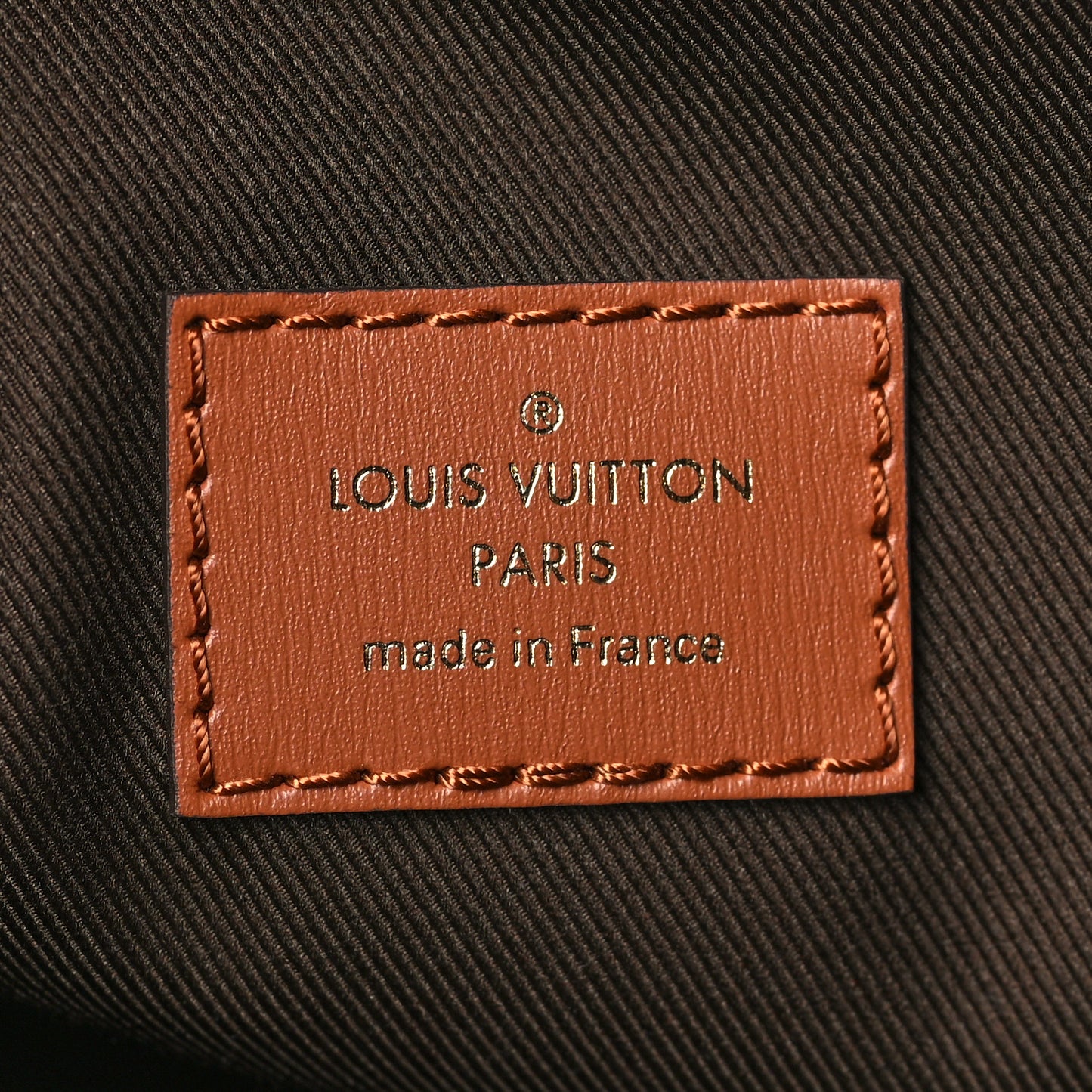 Reverse Monogram Loop Hobo