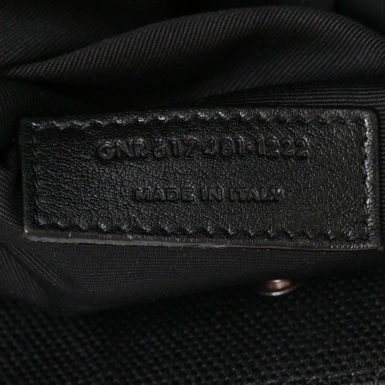 Saint Laurent Raffia Linen Calfskin Small Rive Gauche Tote Black 7 of 10
