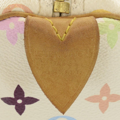 Louis Vuitton Monogram Multicolor Speedy 30 White 5 of 7