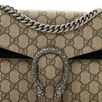 Gucci GG Supreme Monogram Small Dionysus Shoulder Bag Black 5 of 12