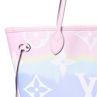 Louis Vuitton Monogram Escale Neverfull MM Pastel 7 of 10