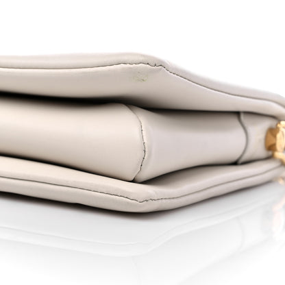 Louis Vuitton Lambskin Embossed Monogram Coussin PM Natural Creme 10 of 11