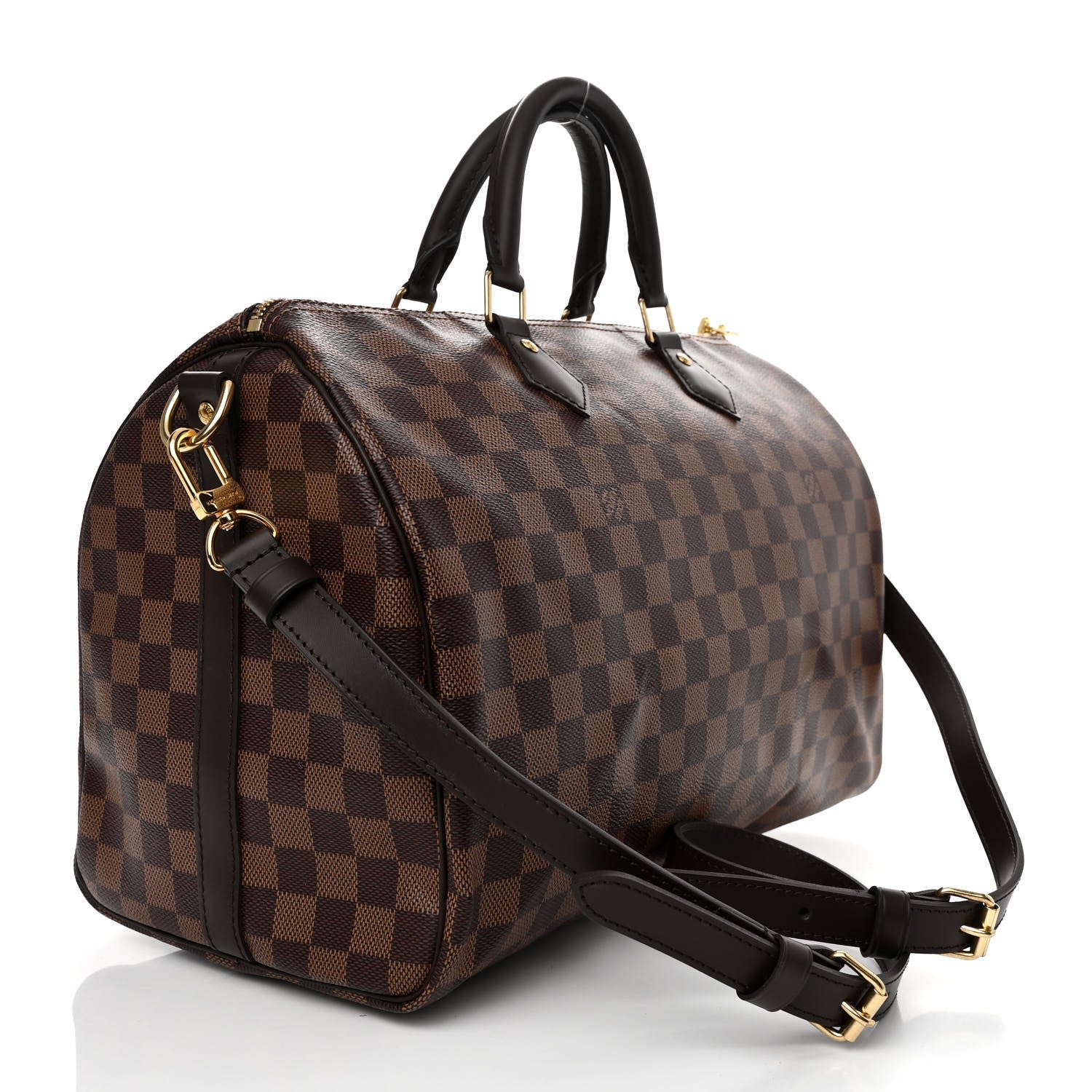 Louis Vuitton Damier Ebene Speedy Bandouliere 35 3 of 9