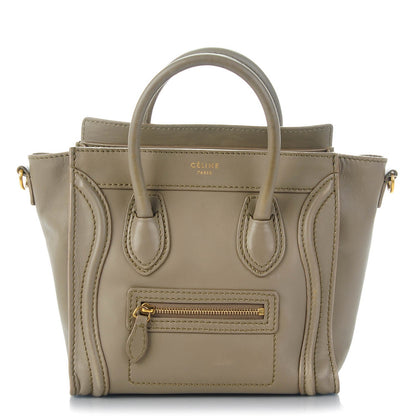 Celine Smooth Calfskin Nano Luggage Camel 1 of 7