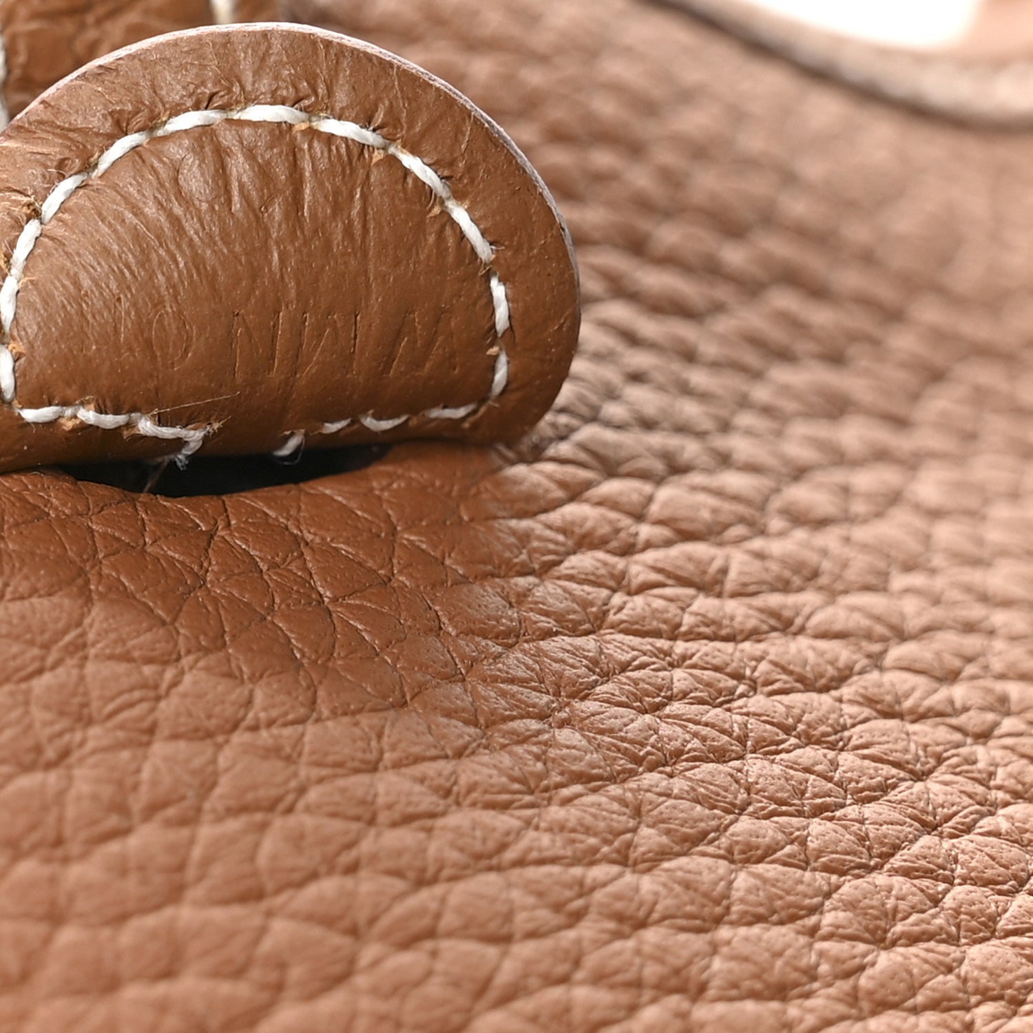 Hermes Taurillon Clemence Evelyne TPM Gold 7 of 11