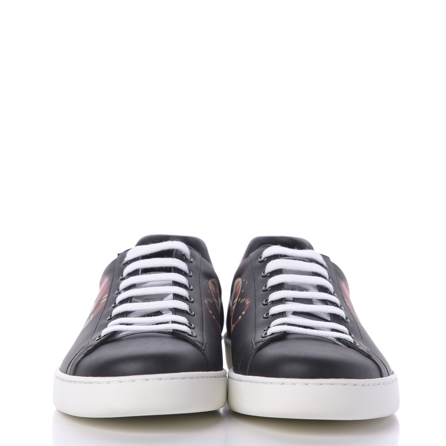 Gucci Calfskin Kingsnake Mens Ace Sneakers 11 Black Multicolor 3 of 10