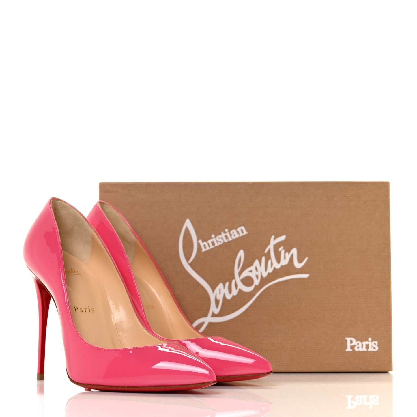Patent Pigalle Follies 100 Pumps 38 Pinky
