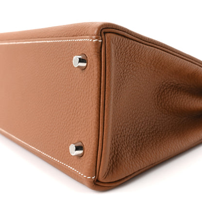 Hermes Togo Kelly Retourne 32 Gold 9 of 11