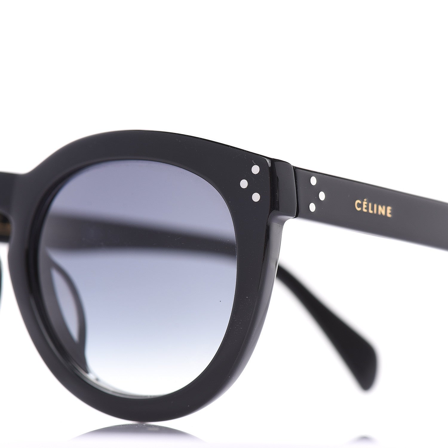 Celine Sunglasses CL 41014/F/S Black 7 of 9