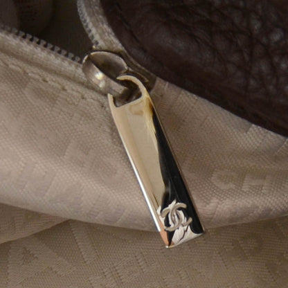 Chanel Leather Tassel Hobo Brown 6 of 8