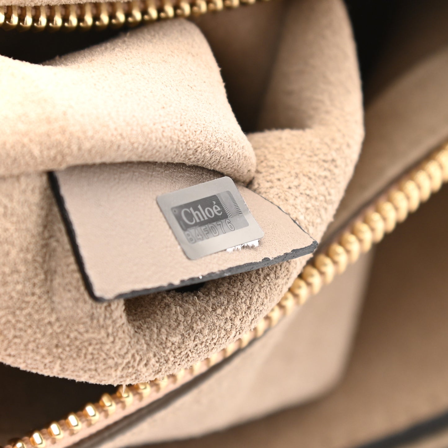 Suede Patchwork Medium Faye Shoulder Bag Motty Grey