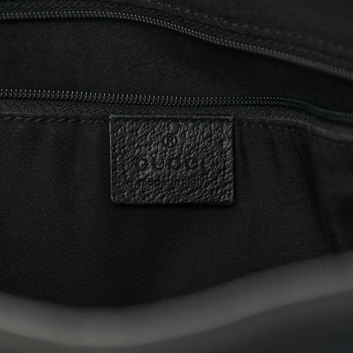 Monogram Medium Abbey Shoulder Bag Black