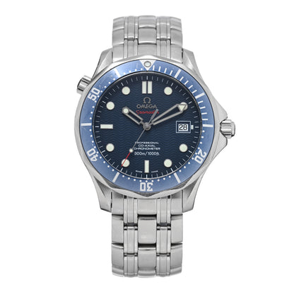 Omega Stainless Steel 41mm Seamaster Diver 300M Co-Axial Automatic Watch Blue 2220.80.00 1 of 5