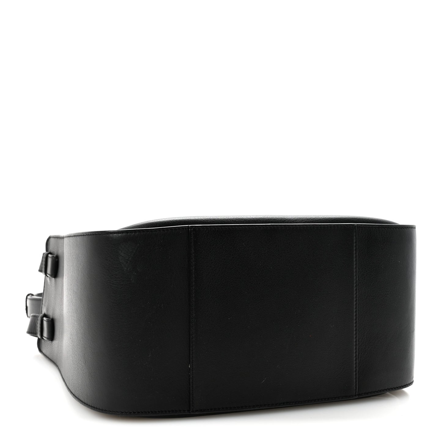 Calfskin Small Hammock Shoulder Bag Black