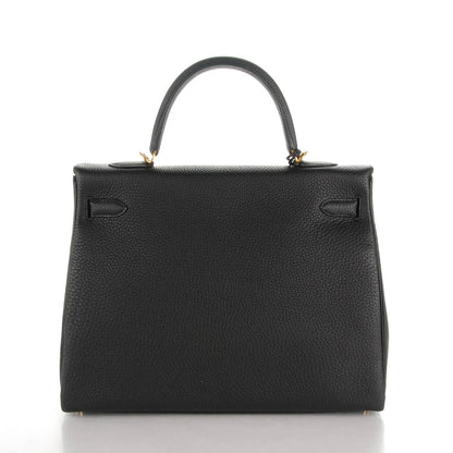Hermes Togo Kelly Retourne 35 Black 4 of 25
