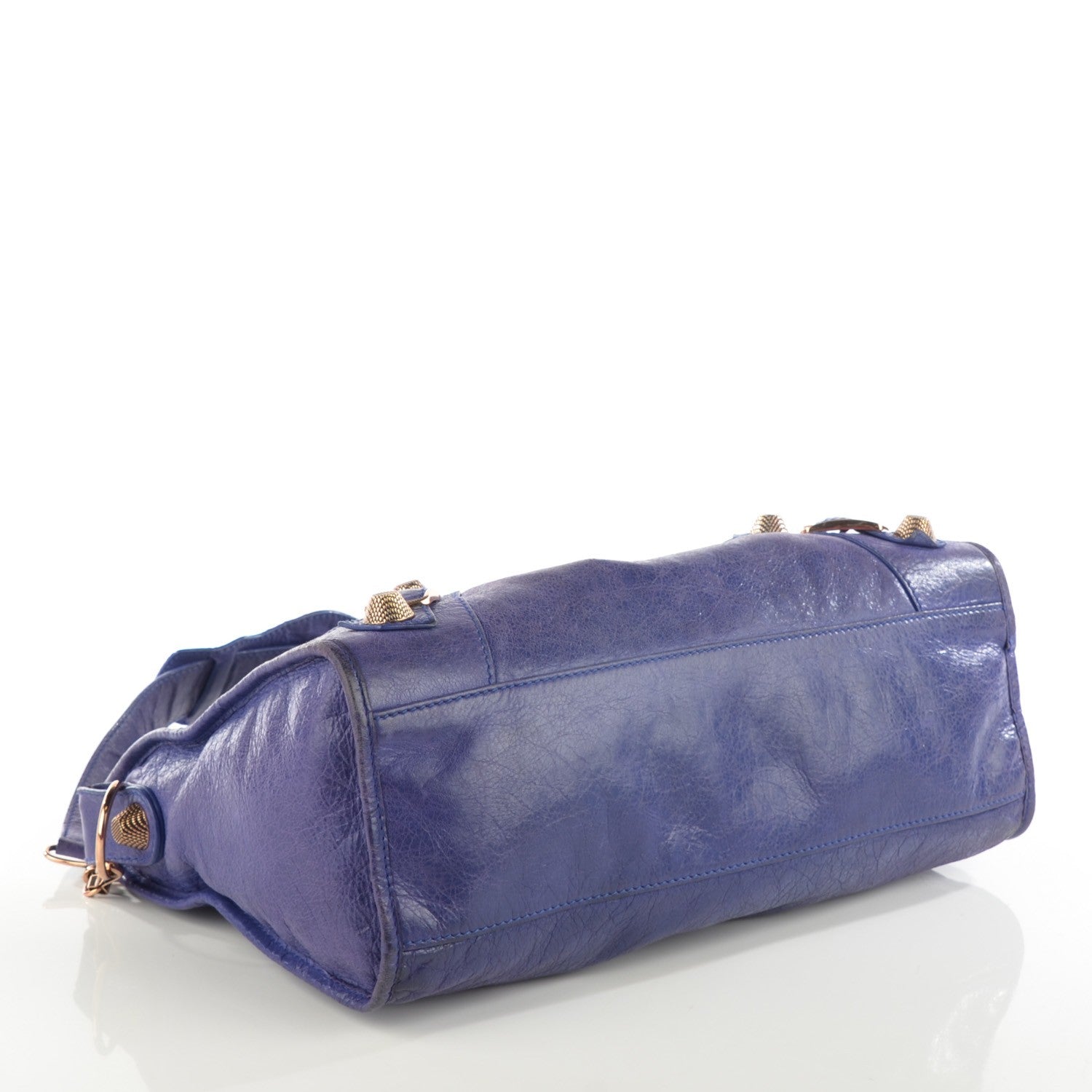Balenciaga Agneau Giant 21 Rose Gold Hardware City Bleu Lavande 4 of 9