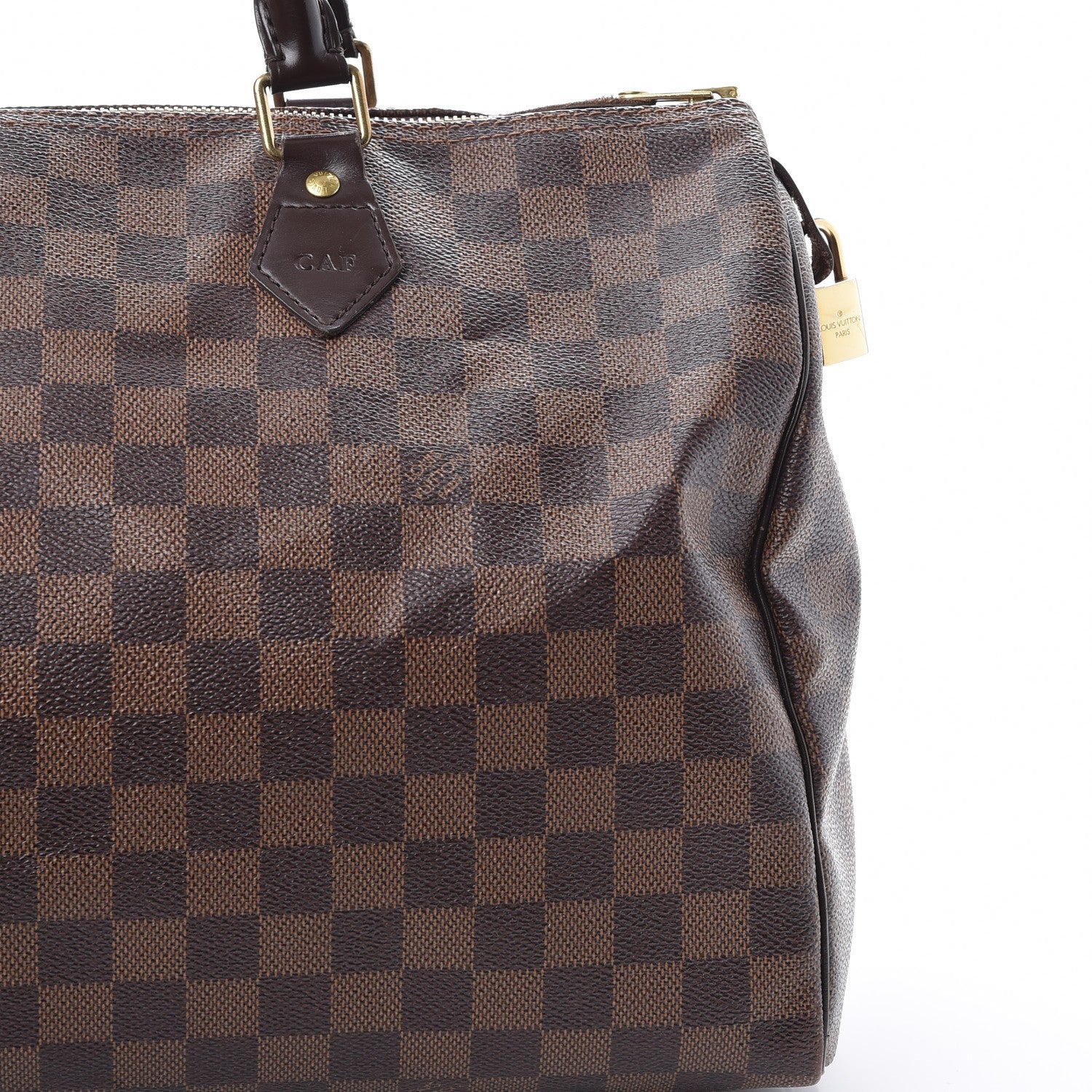 Louis Vuitton Damier Ebene Speedy 35 10 of 13