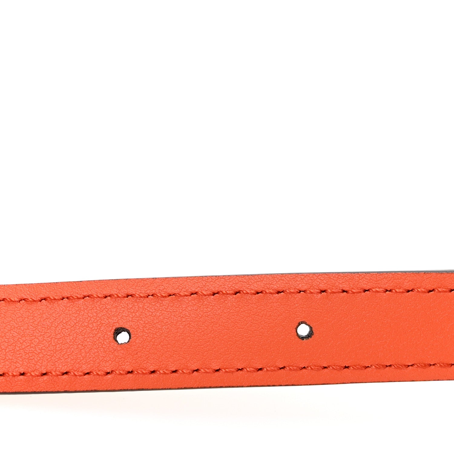 Gucci Efesto Leather Womens Horsebit 15/23mm Belt 80 32 Orange 5 of 5