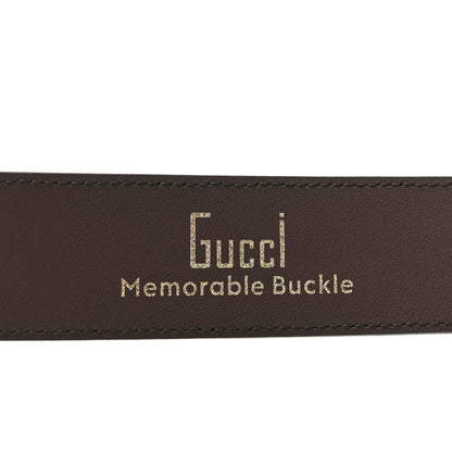 Gucci GG Supreme Monogram Stripe Double G 40mm Belt 85 34 Multicolor 3 of 6