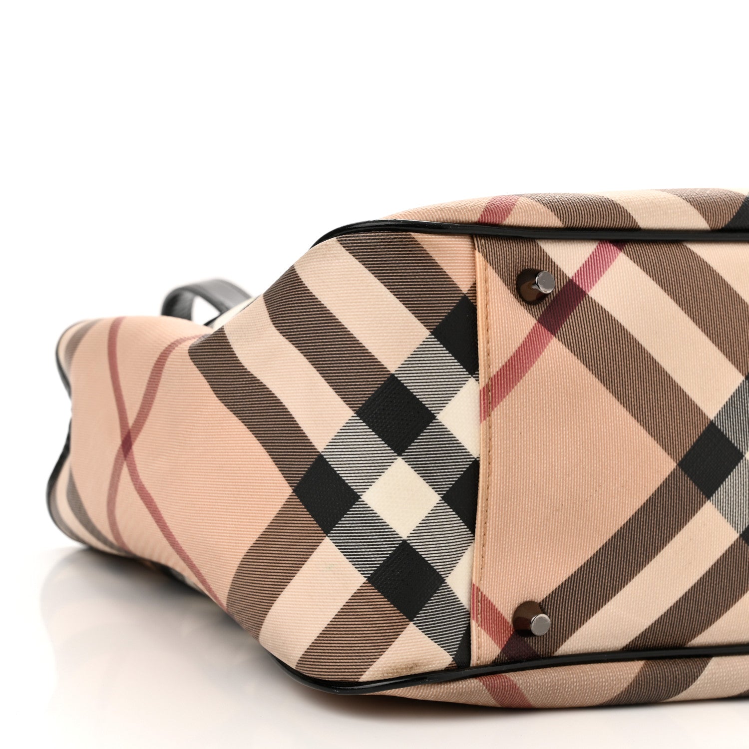 Burberry Supernova Check Tote Black 7 of 8