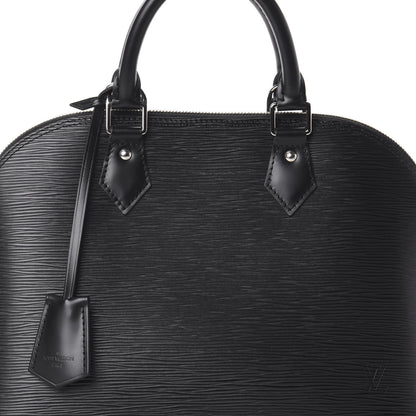 Louis Vuitton Epi Alma PM Black 5 of 8