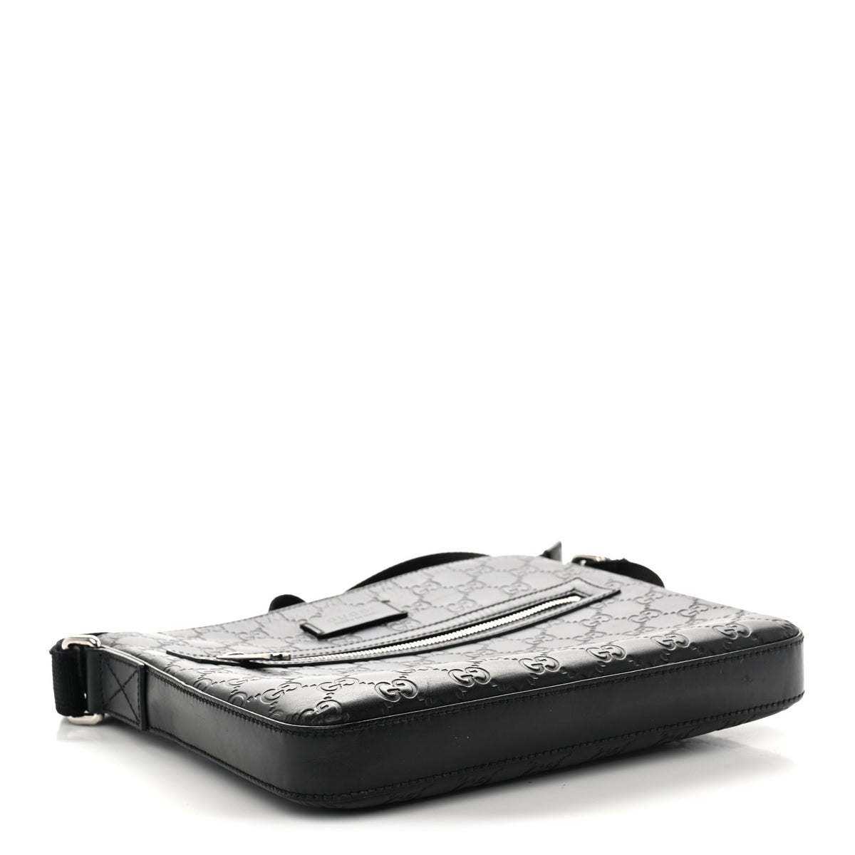 Guccissima Signature Small Messenger Bag Black
