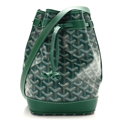 Goyard Goyardine Petit Flot Bucket Bag PM Green 1 of 10