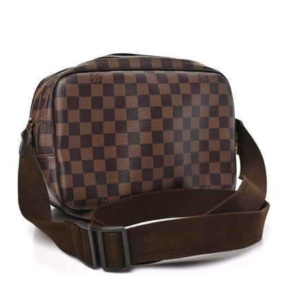 Louis Vuitton Damier Ebene Reporter PM 3 of 10