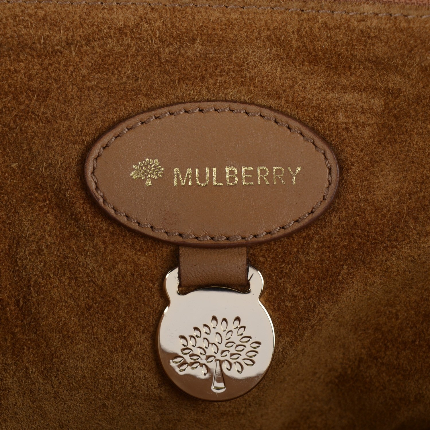 Mulberry Nappa Quilted Oversized Alexa Deer Brown 6 of 12