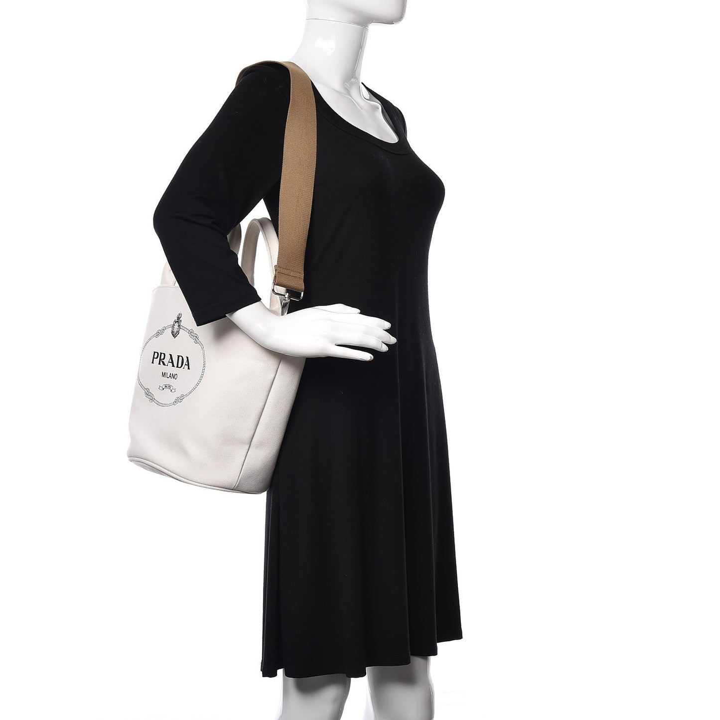 Canapa Small Shopping Tote White