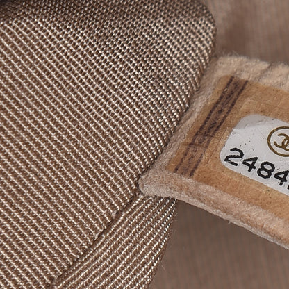 Chanel Lambskin Quilted Medium Boy Flap Dark Beige 7 of 8