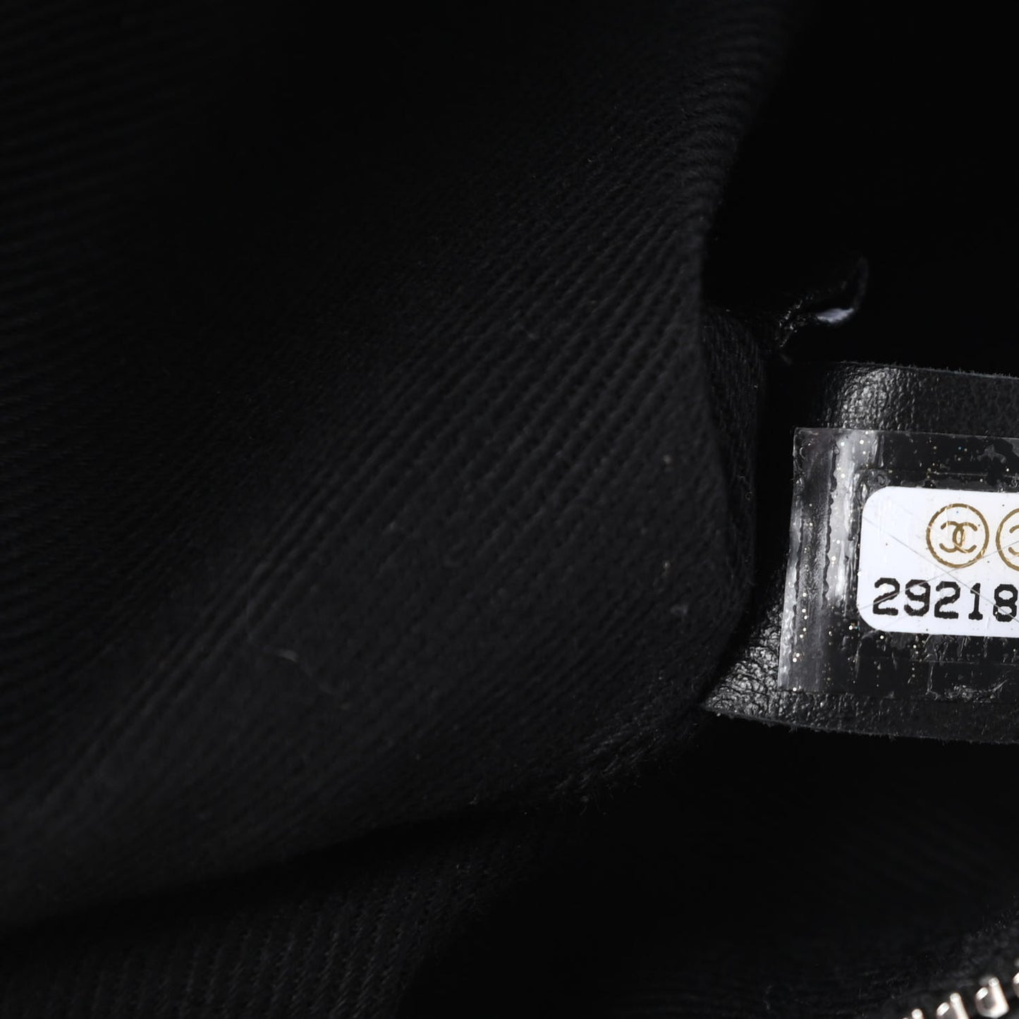 Lambskin Quilted Waist Belt Bag Black