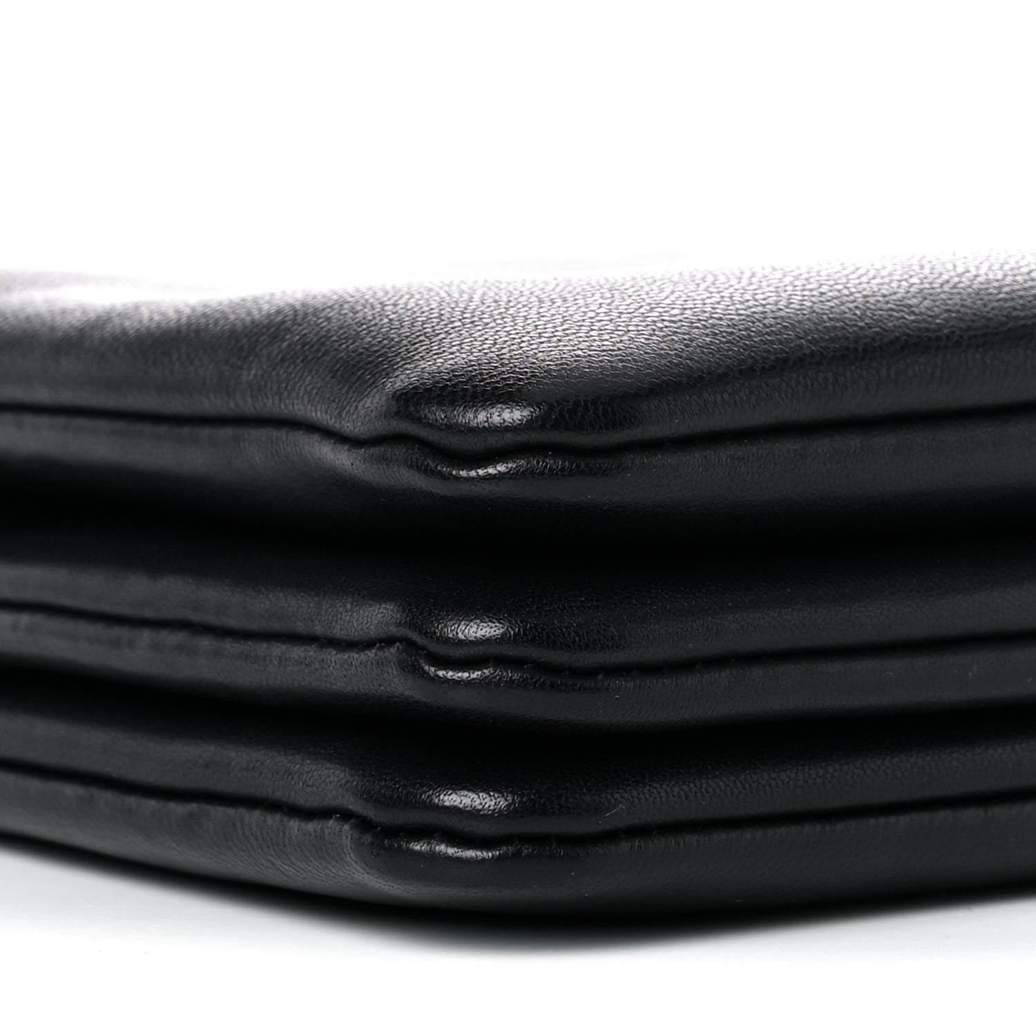 Celine Lambskin Small Trio Crossbody Bag Black 4 of 9