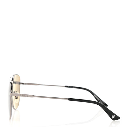 Gucci Aviator Sunglasses GG0410SK Grey 3 of 8