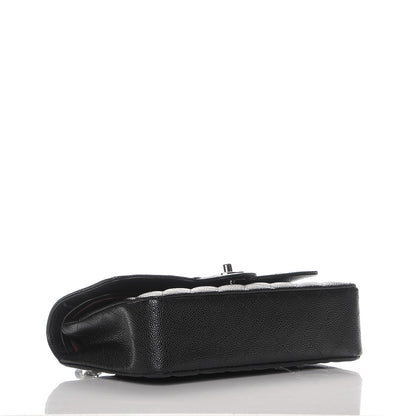 Chanel Caviar Quilted Medium Double Flap Black 4 of 8