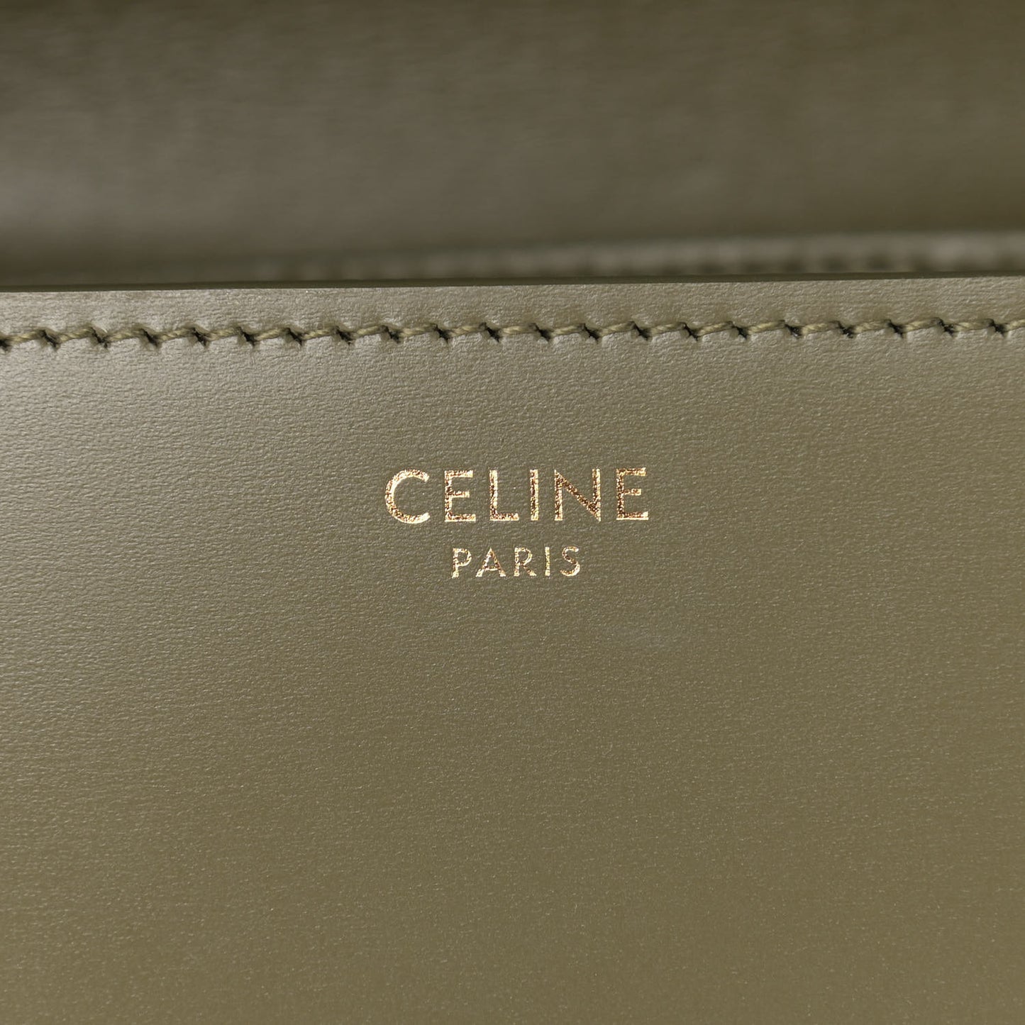 Box Calfskin Small Classic Box Flap Bag Army Green