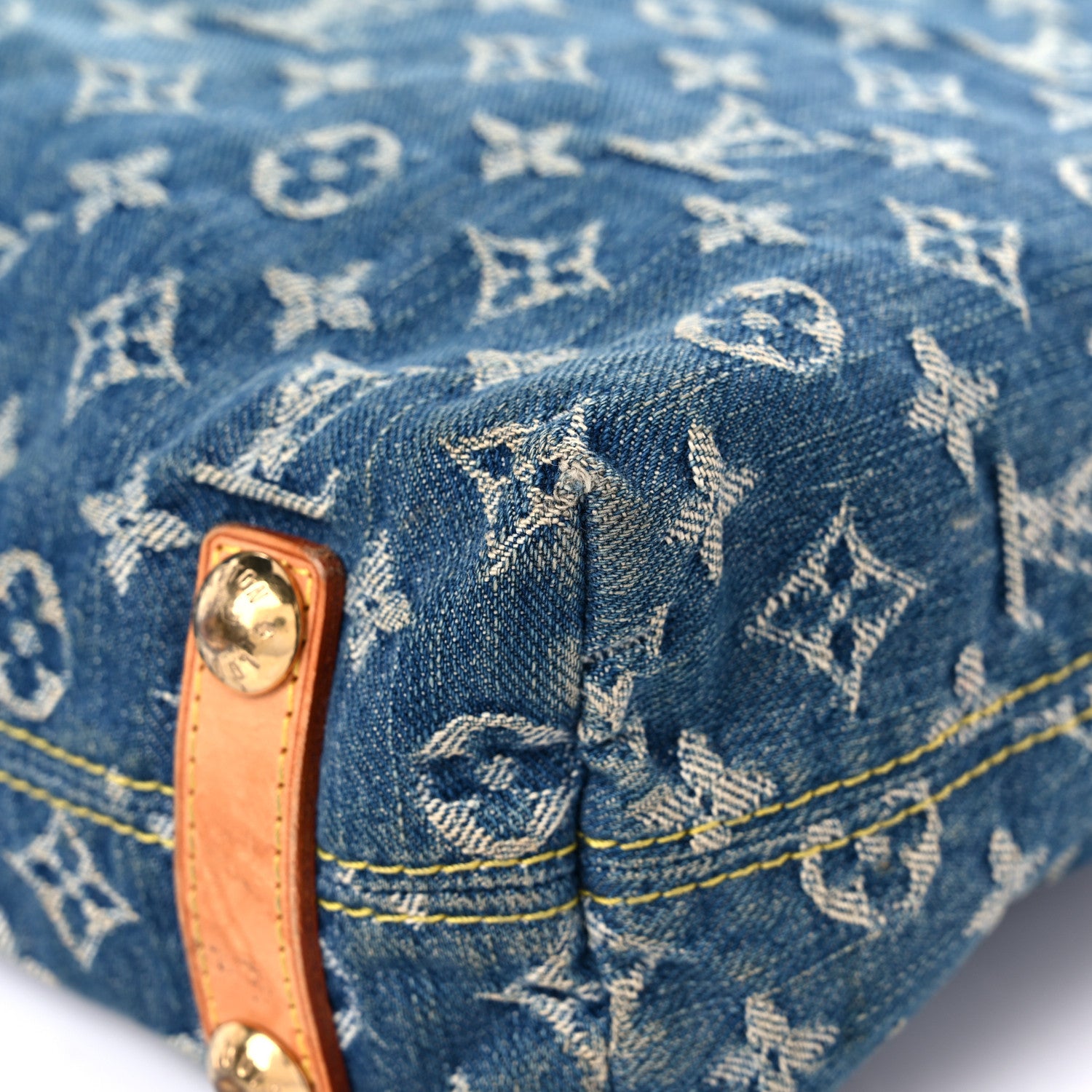 Louis Vuitton Denim Baggy GM Blue 10 of 23