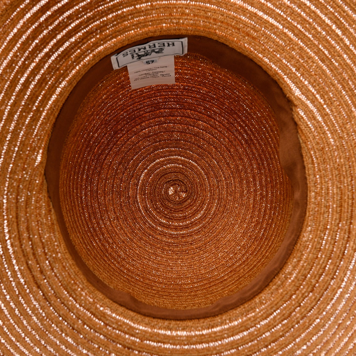 Straw Panama Hat 57 Natural