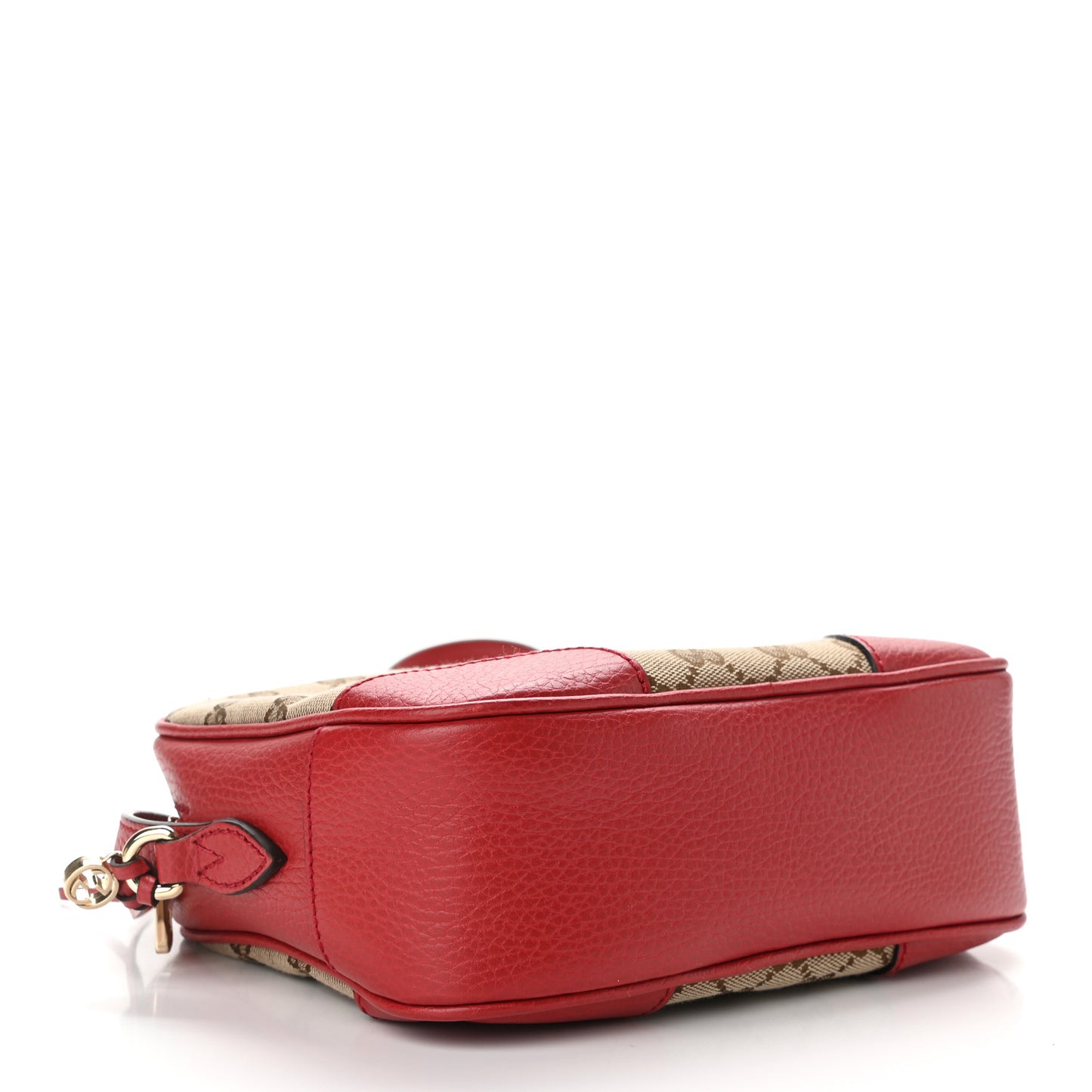 Monogram Mini Bree Messenger Bag Red