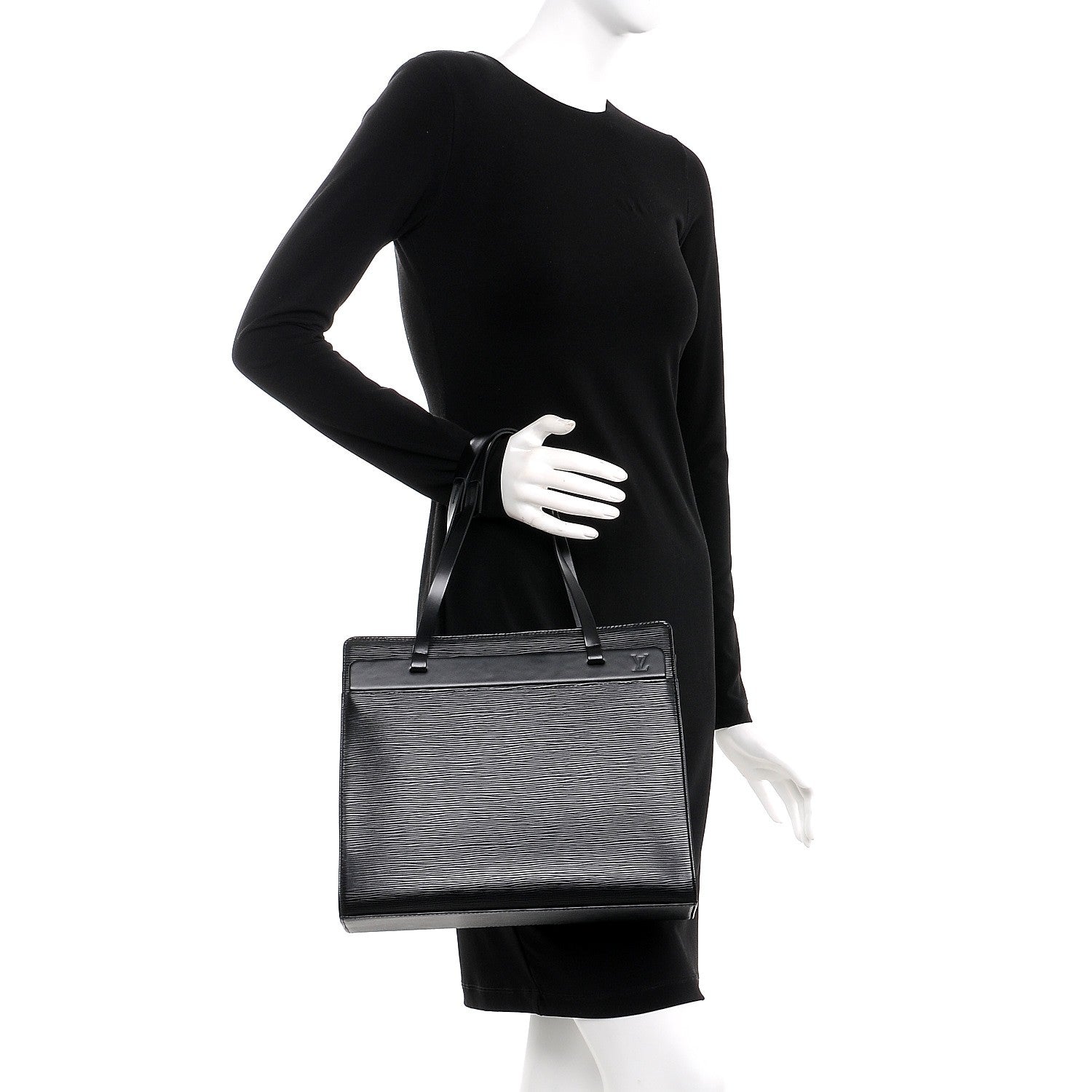 Louis Vuitton Epi Croisette PM Black 2 of 8