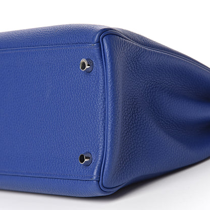 Hermes Togo Kelly Retourne 35 Bleu Electrique 38 of 42
