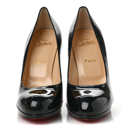 Christian Louboutin Patent New Simple 120 Pumps 40 Black 2 of 7