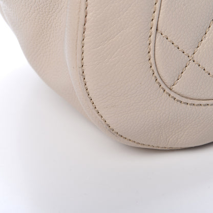Chanel Caviar Quilted Mademoiselle Flap Bag Light Beige 15 of 21
