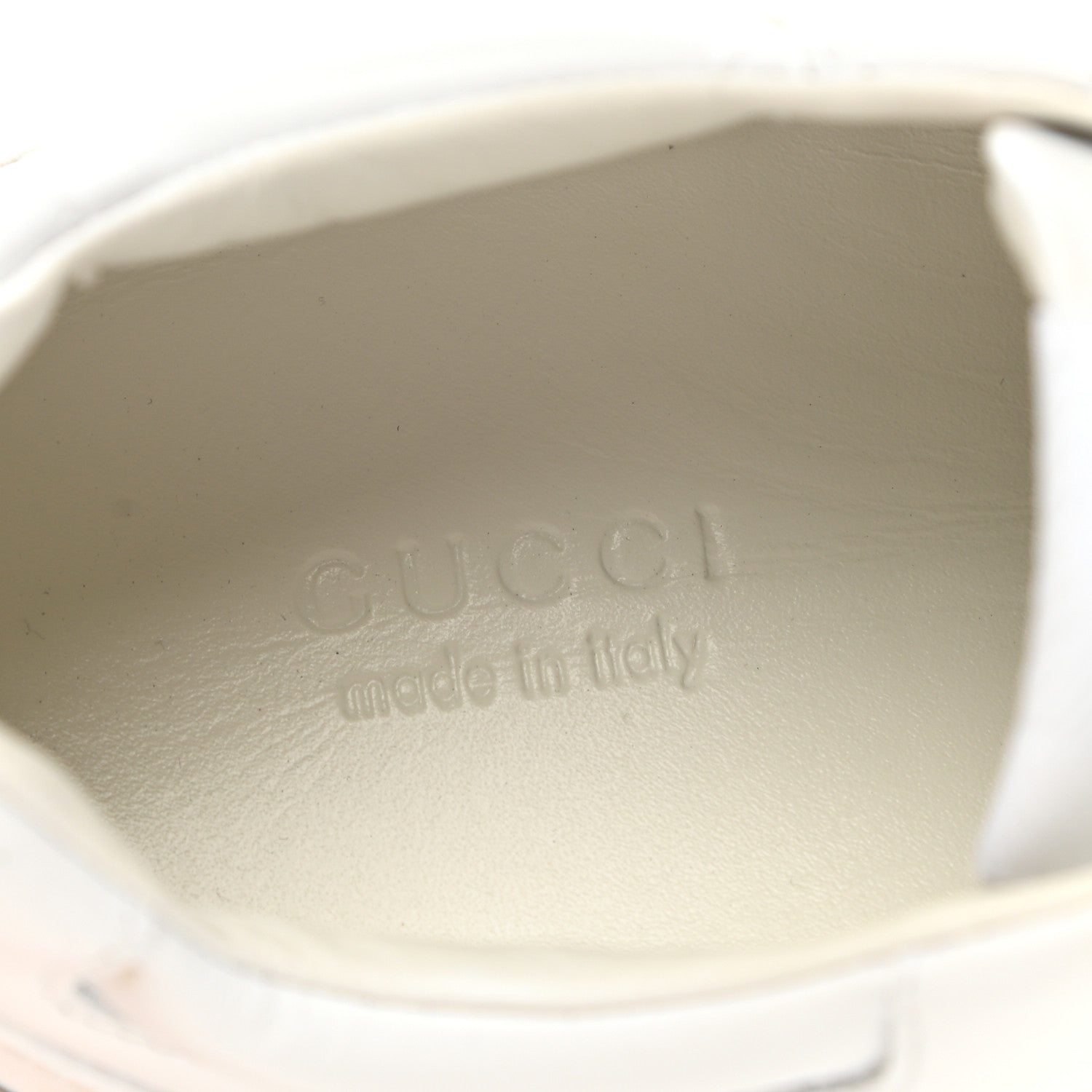 Gucci Calfskin Worldwide Womens Rhyton Sneakers 37 Great White 7 of 13