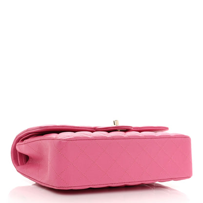 Chanel Caviar Quilted Medium Double Flap Pink 4 of 10