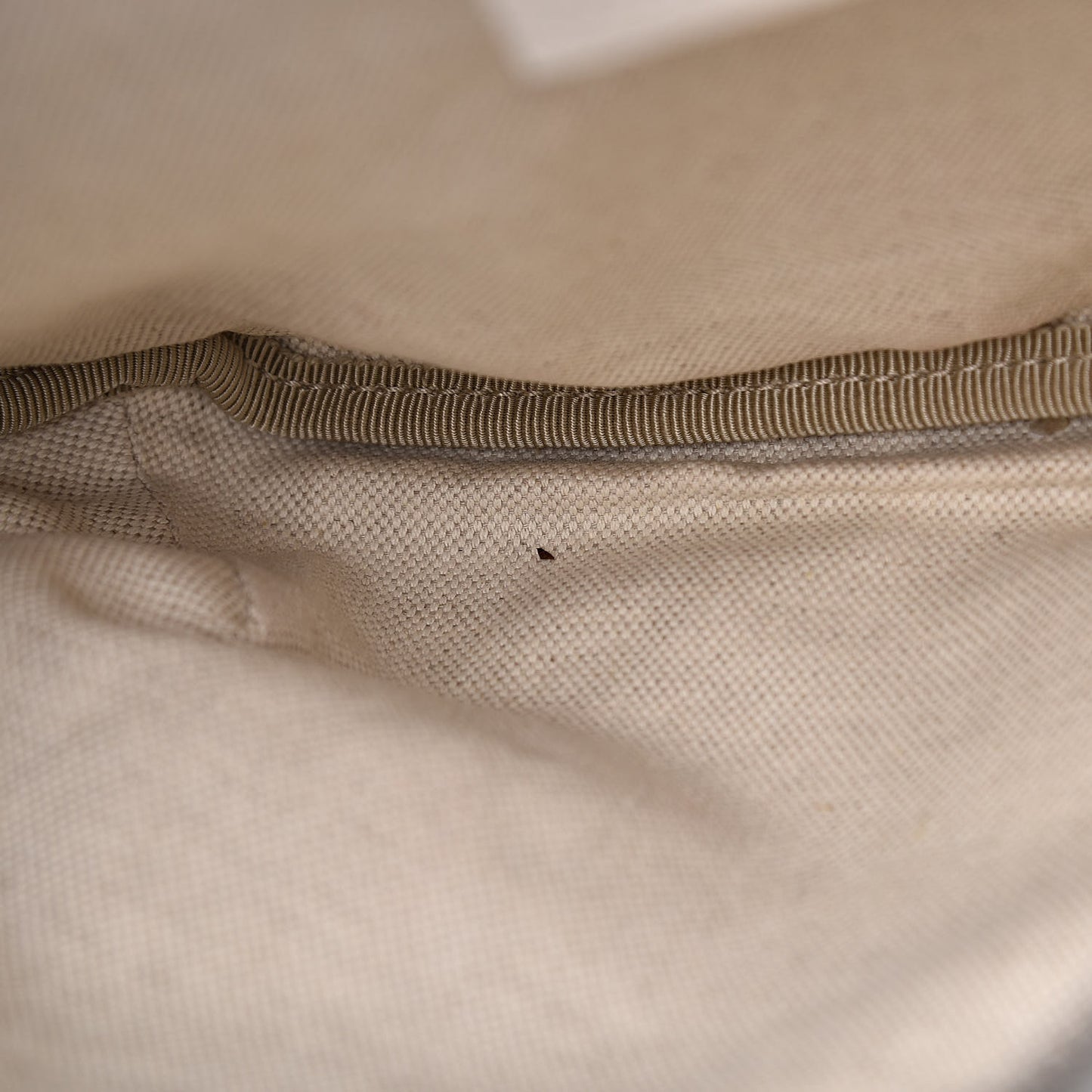 Grained Calfskin Logo Belt Bag White