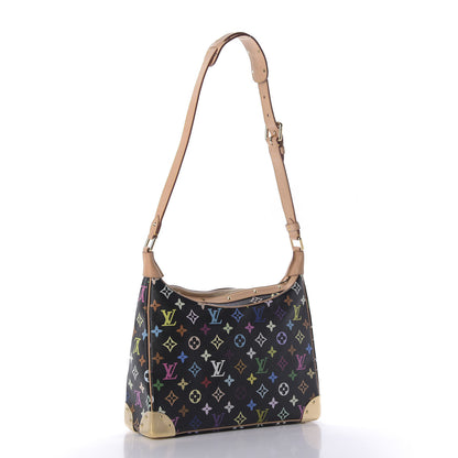 Louis Vuitton Monogram Multicolor Boulogne Black 3 of 8