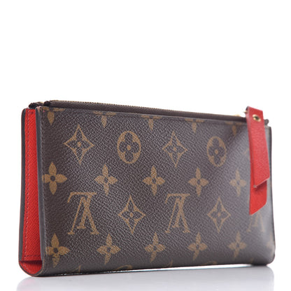 Louis Vuitton Monogram Adele Wallet Coquelicot 3 of 8