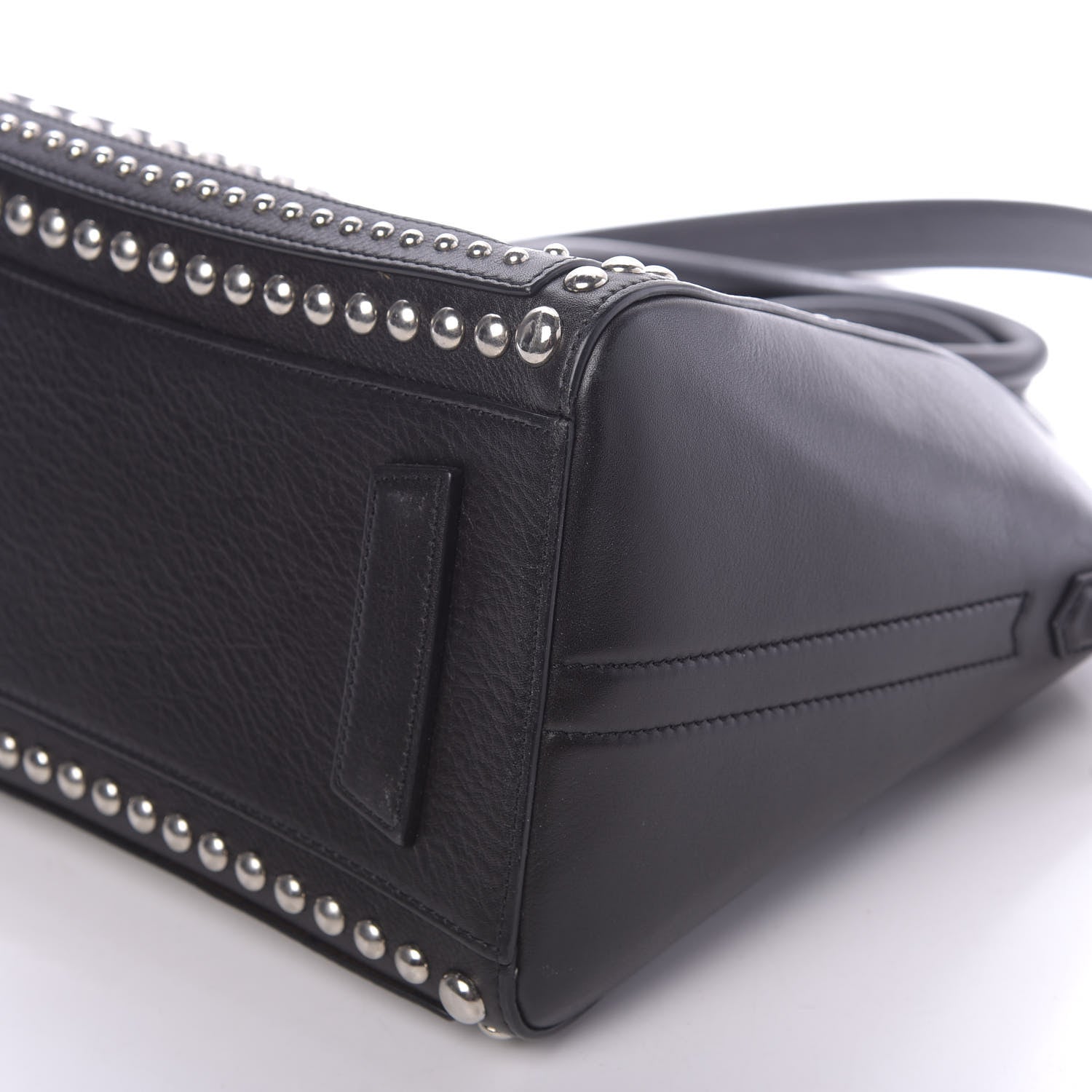Givenchy Calfskin Small Studded Bi-Color Antigona Black White 6 of 12
